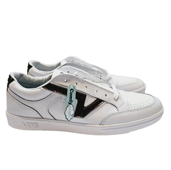 Vans Lowland Cc Big Reptile White/Brown Leather Unisex Sneakers 11 Men/12.5 Wn'S - Picture 6 of 13